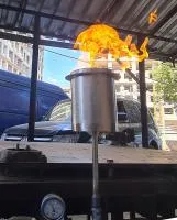 Газовая горелка ГВД 379 10 89 00 ПС (514271) монтаж вечный огонь ø 154 мм. ветроустойчивая  в Братске