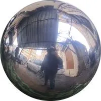 Шар ø 450 мм. полый полированный (517582) производство - сфера арт-объект пустотелая  в Братске