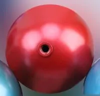 Ёлочный шар красный (518840) ∅ 500 мм. Братск