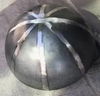 Полусфера сталь Ст3 ∅ 1350 стенка 6 мм. (518636) в Братске