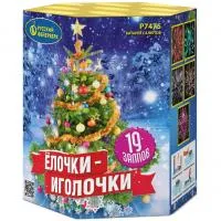 Салют Елочки-иголочки Р7475 купить от производителя Русский Фейерверк — Братск