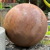 Шар металлический кортен (518919) ∅ 800 мм. Братск