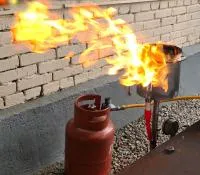 Газовая горелка электро розжиг (514267) монтаж вечный огонь ø 154 мм. ветроустойчивая  в Братске
