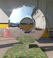 Линза арт декор (519061) ∅ 2000 сталь AISI304 Братск 