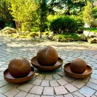 Фонтан 3D шар КОРТЕН (518896) ∅ 500 ∅ 650 ∅ 750 Братск