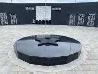 Звезда чугун (518248) производство комплект горелка ГВД 379 10 89 00 ПС вечный огонь ø 1100 мм. монолит - литье  в Братске